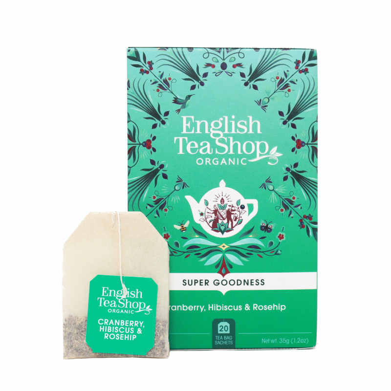 English Tea Shop English Tea Shop Čaj Brusinka, ibišek a šípek, 20 sáčků