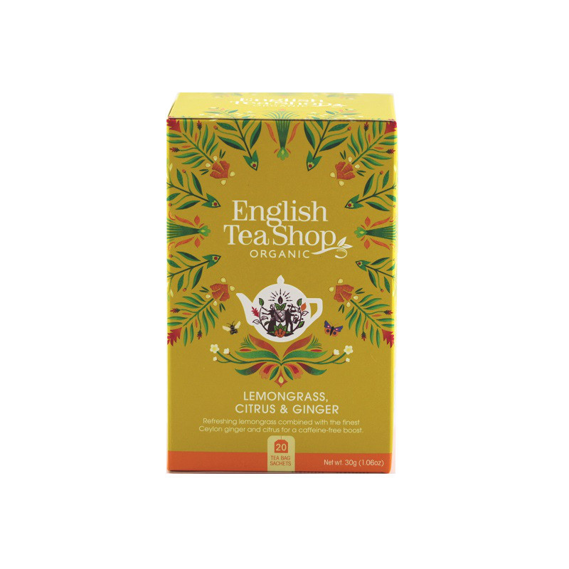 English Tea Shop English Tea Shop Citron. tráva se zázvorem a citrusy 20 sáčků
