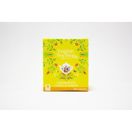 Čaj Citrónová tráva, zázvor a citrusy, 8 sáčků ETS