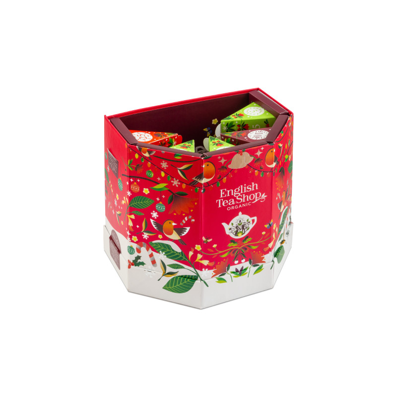 English Tea Shop PÁSEK Advent kal. 25 pyramidek syp. čajů