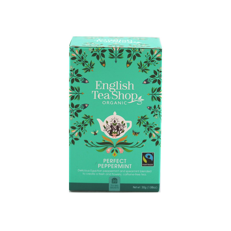 English Tea Shop English Tea Shop Perfektní Máta 20 sáčků, Bio