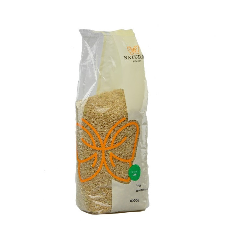 Natural Jihlava - Rýže kulatozrnná short 1000 g
