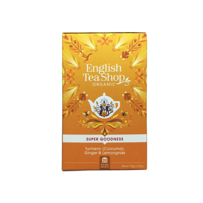 English Tea Shop English Tea Shop Kurkuma, zázvor a citrónová tráva 20 sáčků