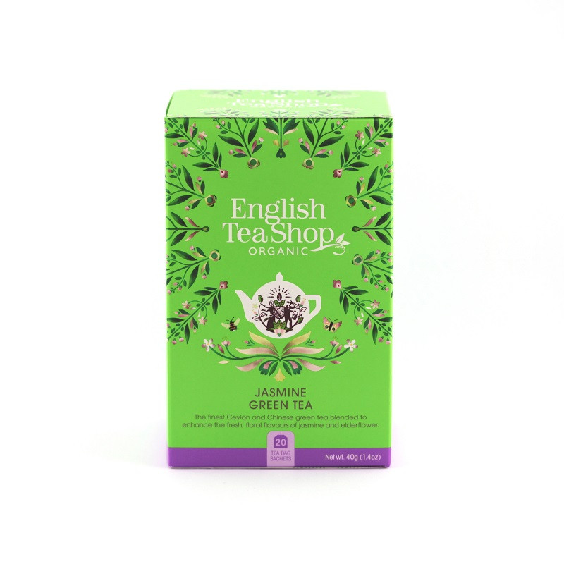 English Tea Shop English Tea Shop Zelený čaj s jasmínem 20 sáčků