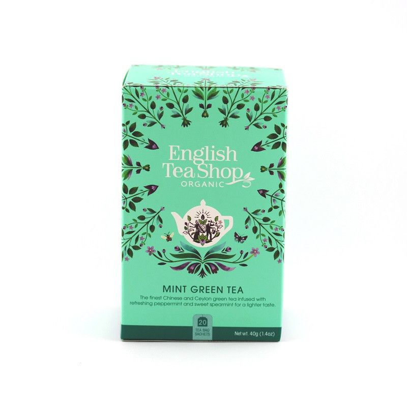 English Tea Shop English Tea Shop Zelený čaj s mátou 20 sáčků